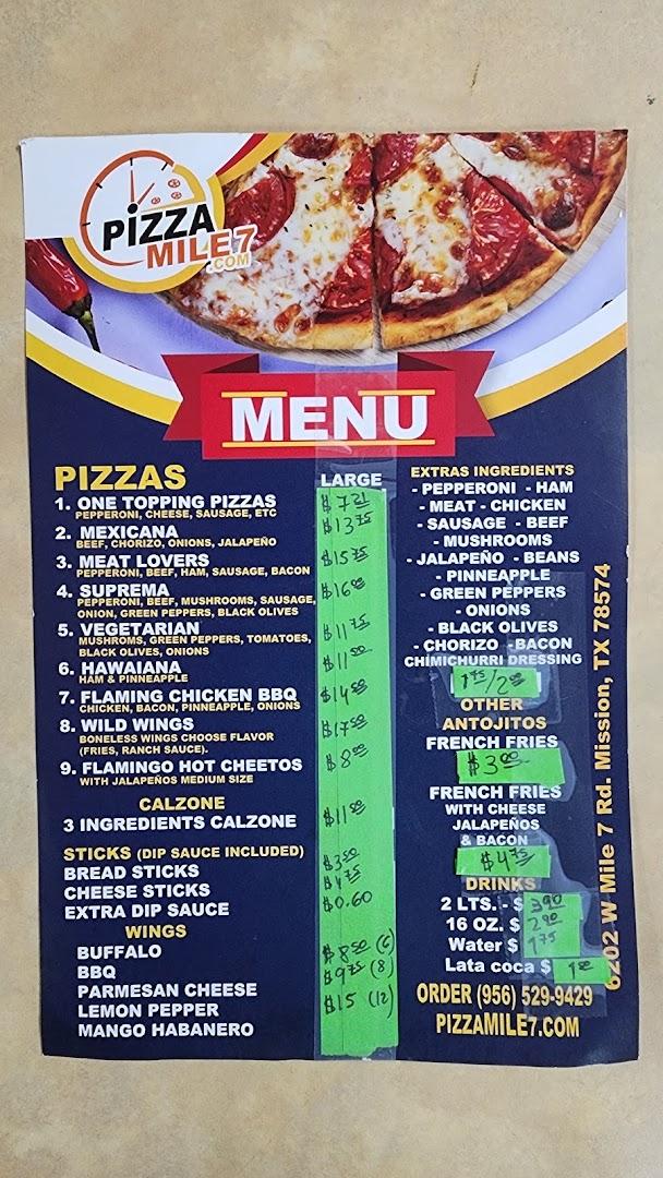 PIZZA MILE 7